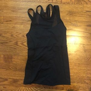 Lululemon racer back tank with built in bra